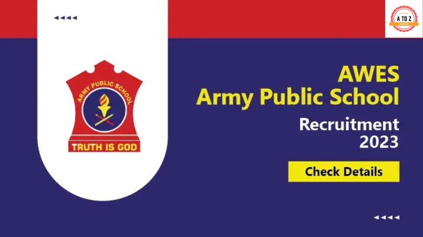 AWES Recruitment 2023, Apply Now For PGT, TGT, And PRT Posts In Army Public School @awesindia.com