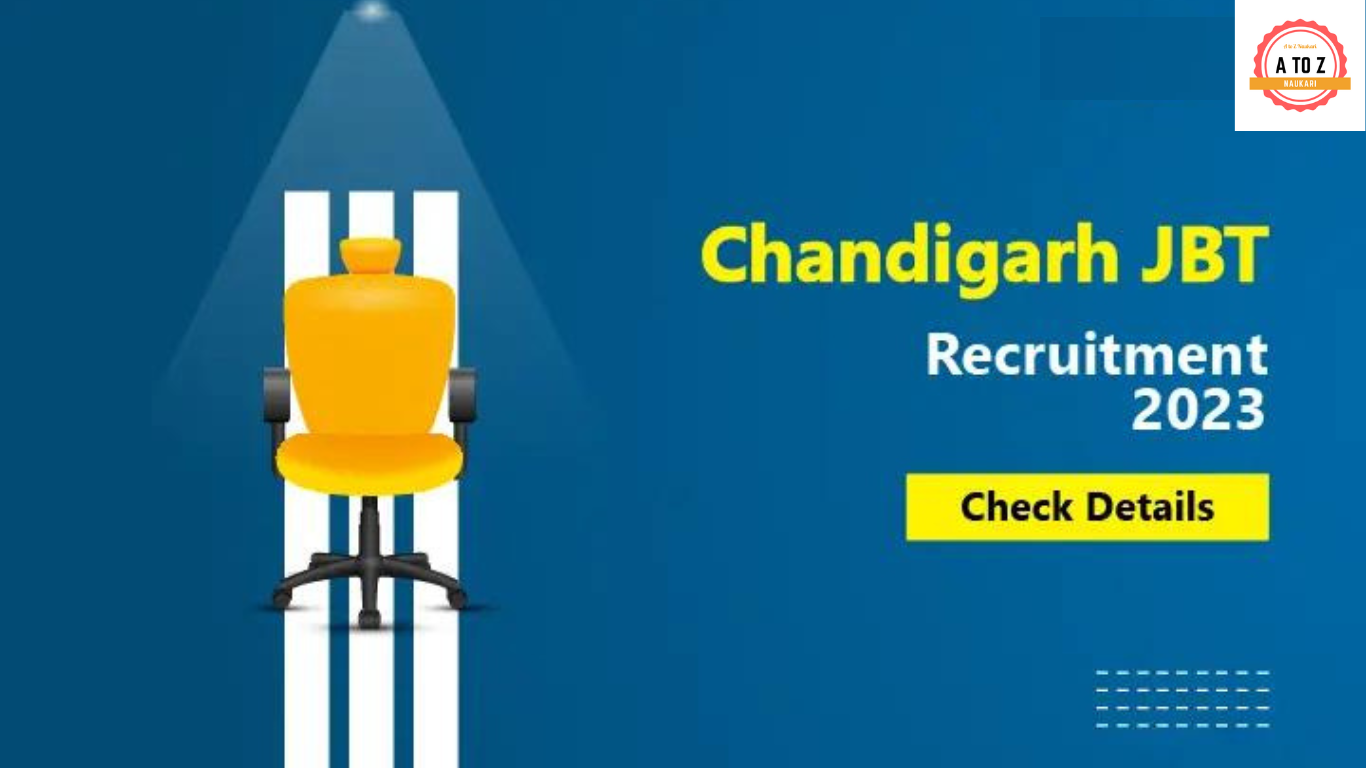 JBT Recruitment in Chandigarh 2023