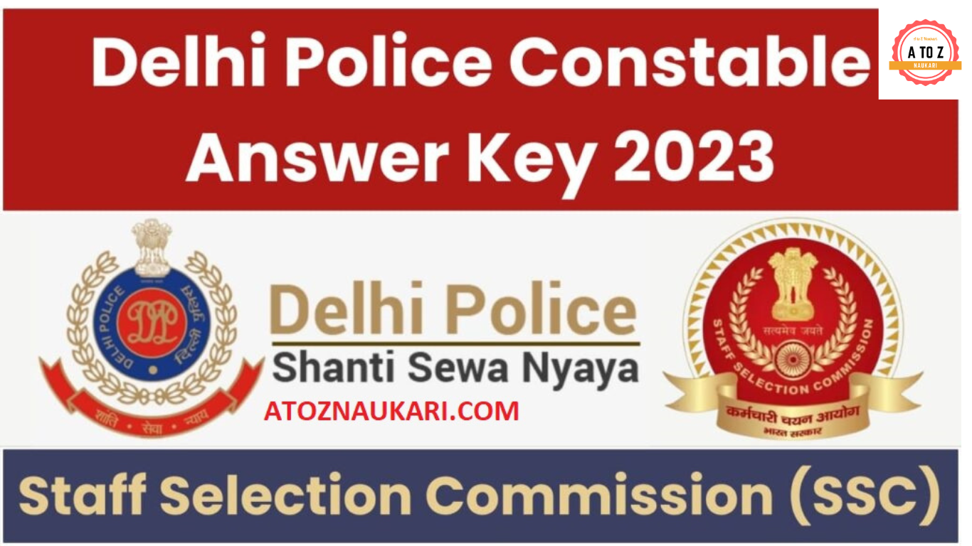 Delhi Police Constable Answer Key