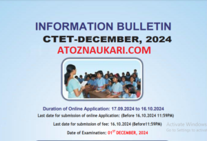 CTET Dec 2024 Notification