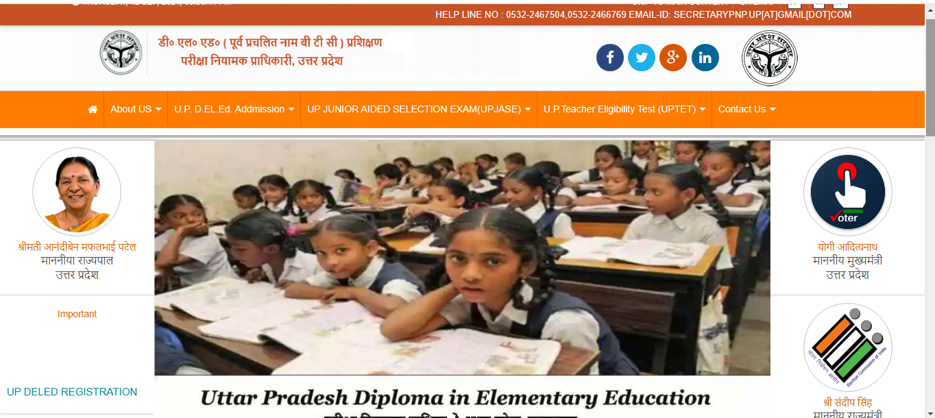 Apply Online For Uttar Pradesh UP DELEd 2 Year Course Admission 2024